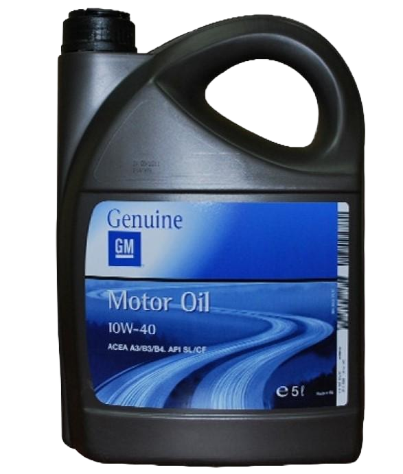 Моторное масло General Motors Longlife 10W-40, 5л